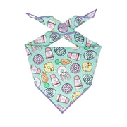 Easter Bandana, Spring Bandana, Dog Bandana, Donut, Bunny