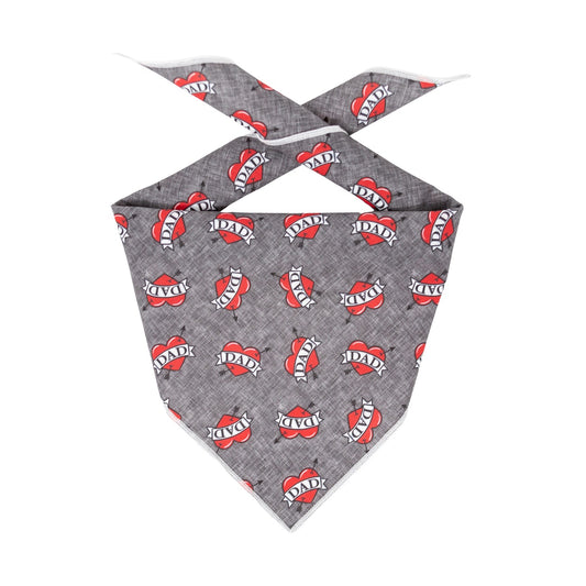 Dad | Dog Dad Bandana | Fathers Day | Love Dad | Dog Bandana - Southlake Paws