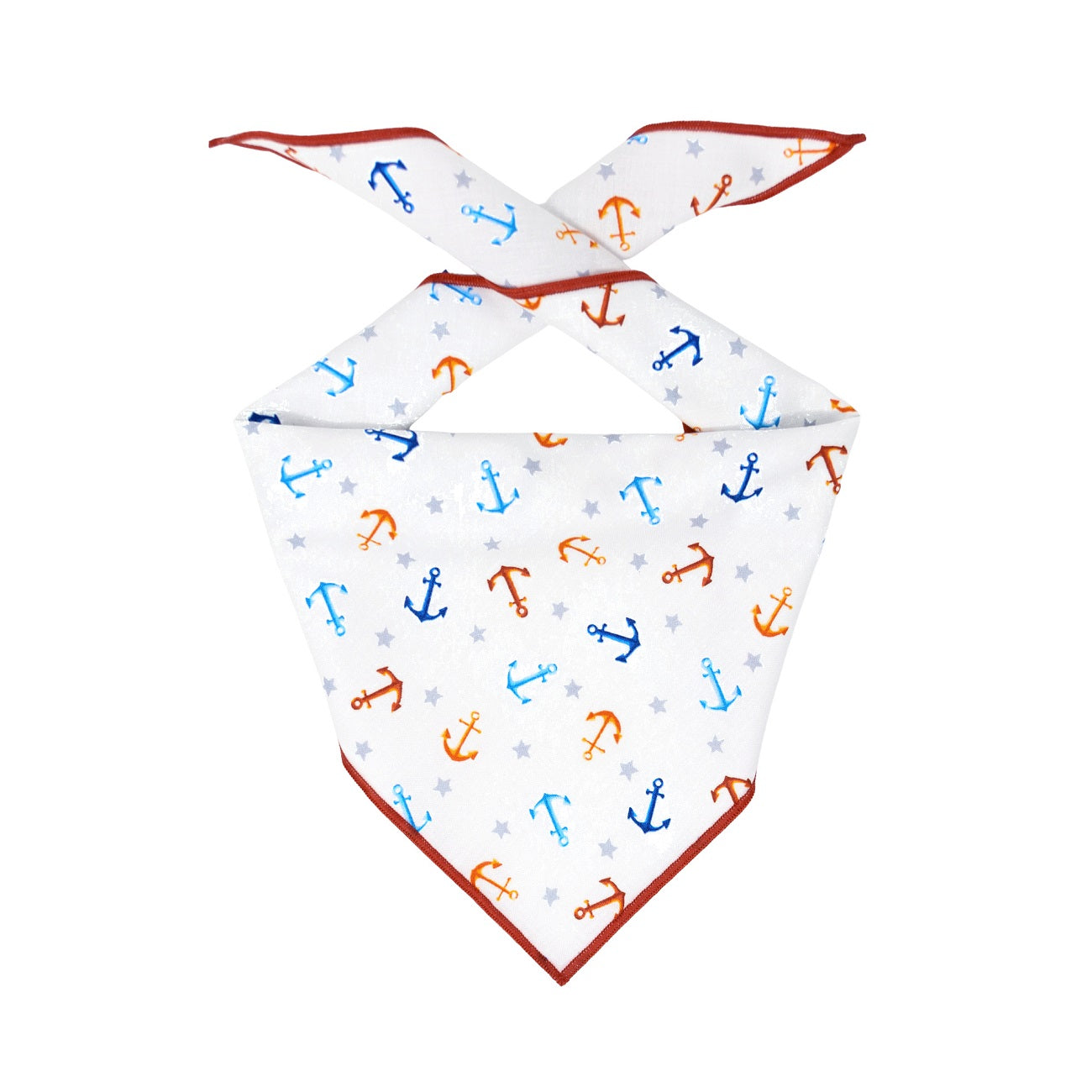Summer, Nautical Bandana | Summer Bandana | Beach Bandana | Anchors - Southlake Paws