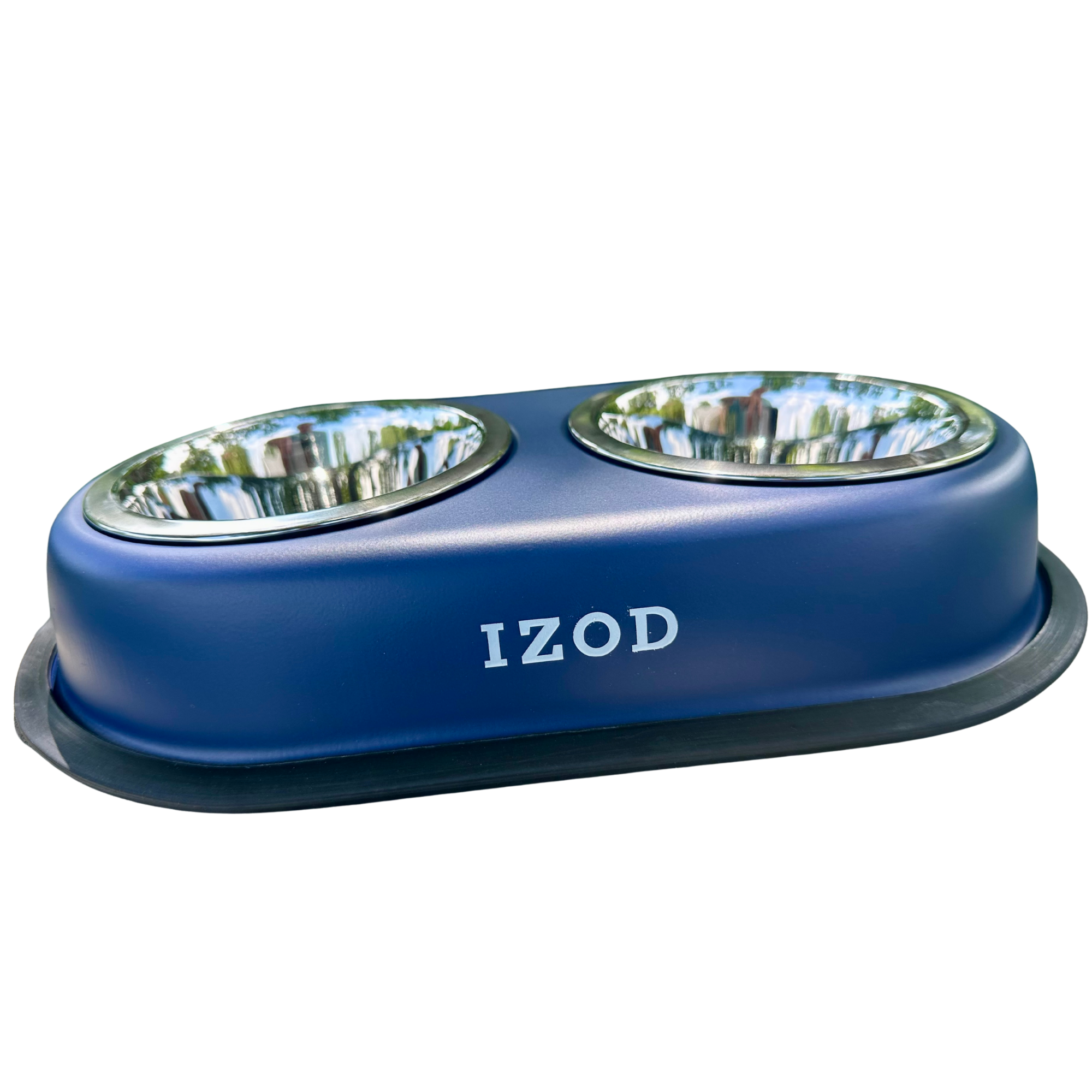 Izod Pet - Stainless Steel Double Feeder Bowl