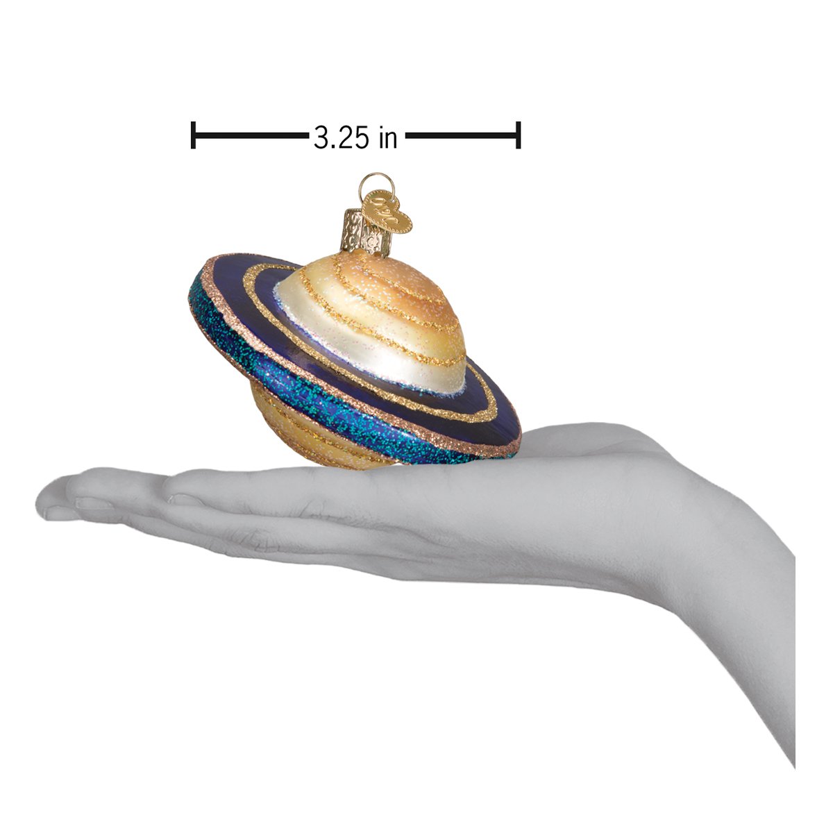Saturn Ornament - Southlake Paws