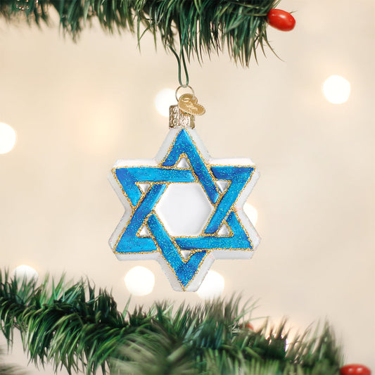 Star Of David Ornament - Southlake Paws