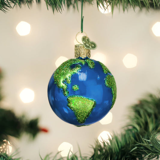 Planet Earth Ornament - Southlake Paws