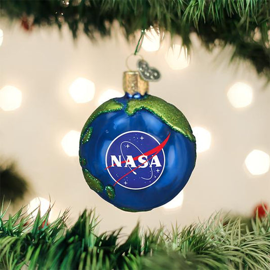 Nasa Earth Ornament - Southlake Paws