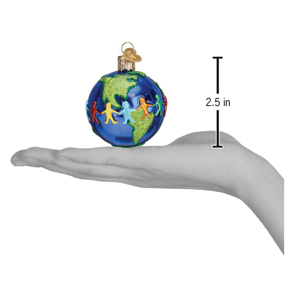 World Peace Ornament - Southlake Paws