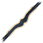 ExionPro 'AdaptLine' Wave Over Lay Girth - Navy Blue Elastic with White Lines
