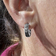 Paw Print Hoop Earrings, Never Ending Paw