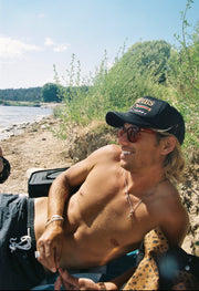 Pup Lux Metallic Gold Puff Embroidery | Trucker Cap | Dog Lover Gift