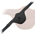 Load image into Gallery viewer, ExionPro 'AdaptLine' Belly Guard Girth - Navy Blue Elastic With White Lines - Southlake Paws
