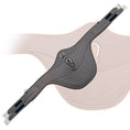 Load image into Gallery viewer, ExionPro 'AdaptLine' Belly Guard Girth - Navy Blue Elastic With White Lines - Southlake Paws
