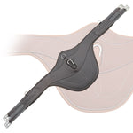 ExionPro 'AdaptLine' Belly Guard Girth - Grey Elastic With White Lines