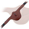 Load image into Gallery viewer, ExionPro 'AdaptLine' Belly Guard Girth - Navy Blue Elastic With White Lines
