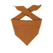 Plaid Bandana, Fall Bandana,  Winter Bandana, High Quality Luxe Fabric, Rust, Dog Bandana