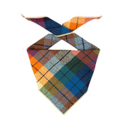 Fall Bandana, Plaid Bandana, Pet Bandana