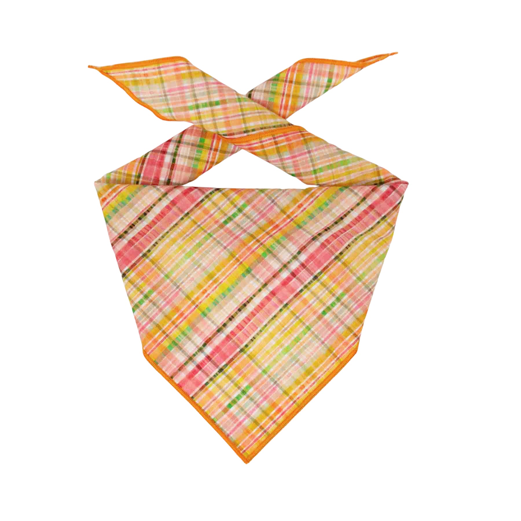 Plaid Bandana, Fall Bandana, Dog Bandana, Spring Bandana - Southlake Paws