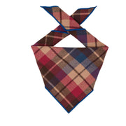 Flannel Bandana, Plaid Bandana, Fall Bandana, High Quality Luxe Fabric