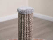 Urbane Durable Cat Scratcher with Rubber Massager & Teaser Ball