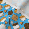 Load image into Gallery viewer, Camping | Marshmallow Bandana, Camping Bandana, Summer Bandana,  | Fall Bandana - Southlake Paws
