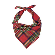 Christmas Bandana | Fall Bandana | Plaid Bandana | Luxe Flannel Bandana | Holiday Bandana