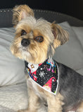 Load image into Gallery viewer, Holiday | Christmas Bandana | Holiday Bandana | Gnomes | Dog Bandana
