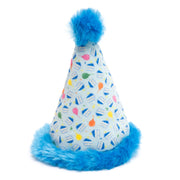 Blue Birthday Hat Cat Toy