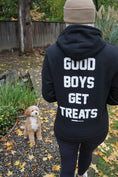 Load image into Gallery viewer, Good Boys Get Treats Hoodie | Gift for Dog Lovers | Front & Back Prints
