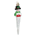 Load image into Gallery viewer, Icicle Snowman Ornament - Southlake Paws
