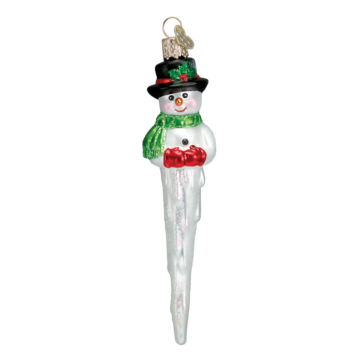 Icicle Snowman Ornament - Southlake Paws