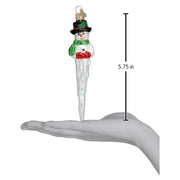 Icicle Snowman Ornament