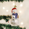 Load image into Gallery viewer, Happy Snowman Ornament - Southlake Paws
