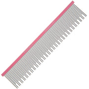 9? Large Double Coat Deshedding Comb Pink by Petstore.Direct