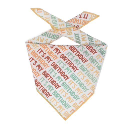 Party | Birthday Bandana | Barkday Bandana |  Birthday Dog Bandana | Happy Birthday Bandana | It's My Birthday - Southlake Paws