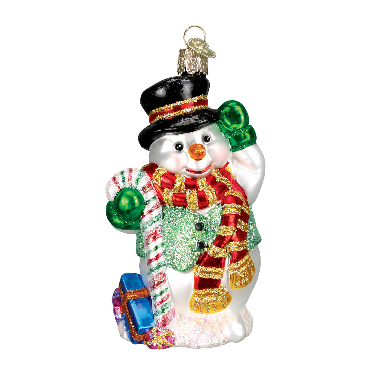 Candy Cane Snowman - Southlake Paws