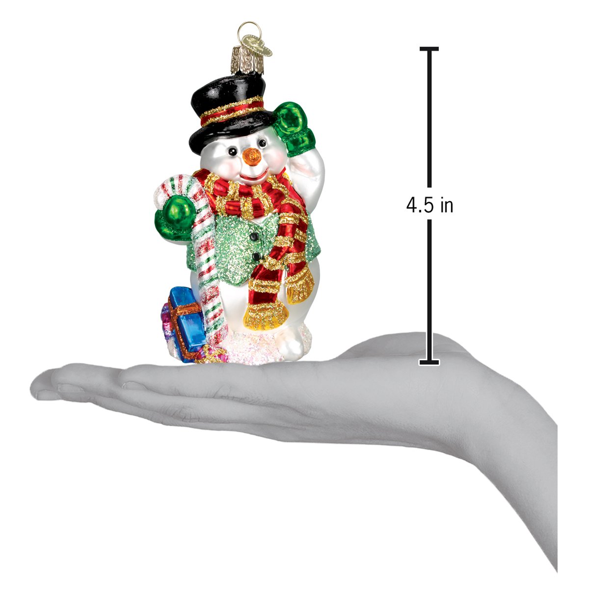 Candy Cane Snowman - Southlake Paws