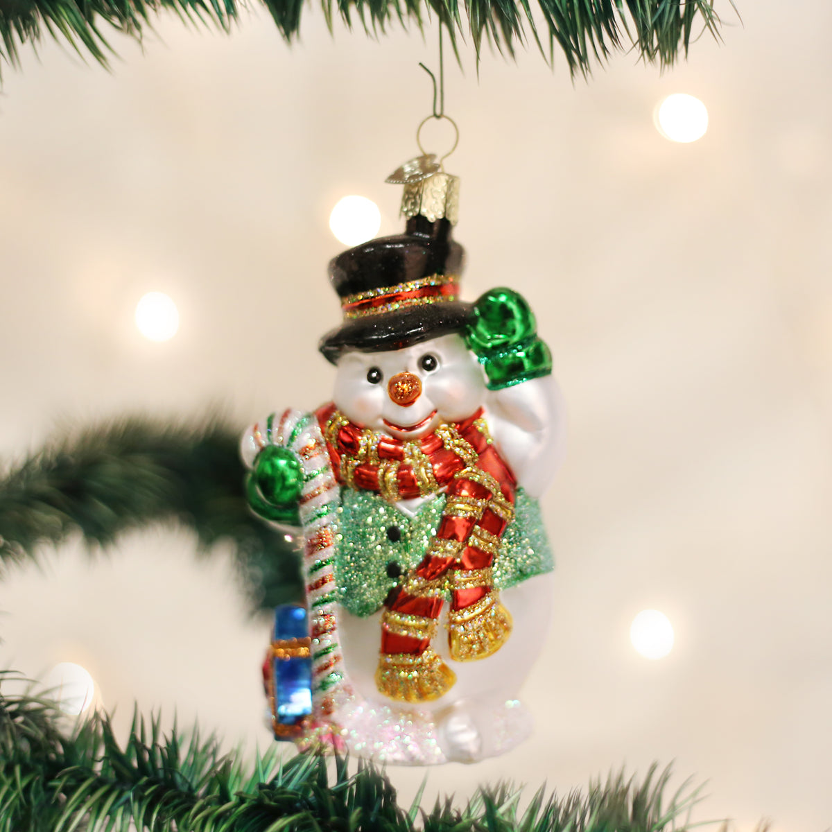 Candy Cane Snowman - Southlake Paws