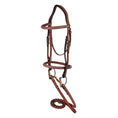 Load image into Gallery viewer, Laureate by Henri de Rivel Raised Fancy Stitched Bridle w/ Laced Reins - image 2
