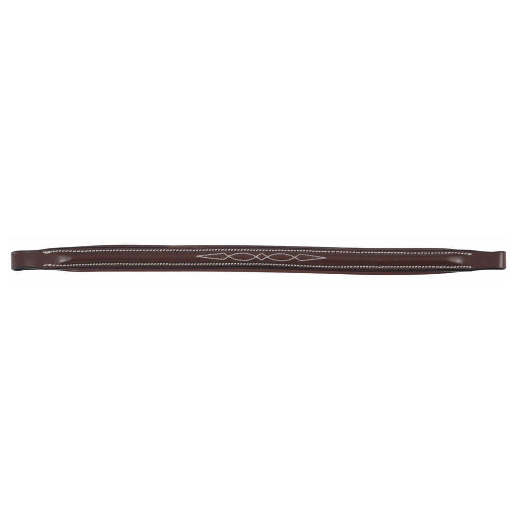 Henri de Rivel Pro Raised Fancy Stitched Replacement Browband for Traditional Style Bridles - image 2