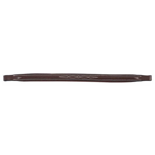 Henri de Rivel Pro Raised Fancy Stitched Replacement Browband for Traditional Style Bridles - image 2