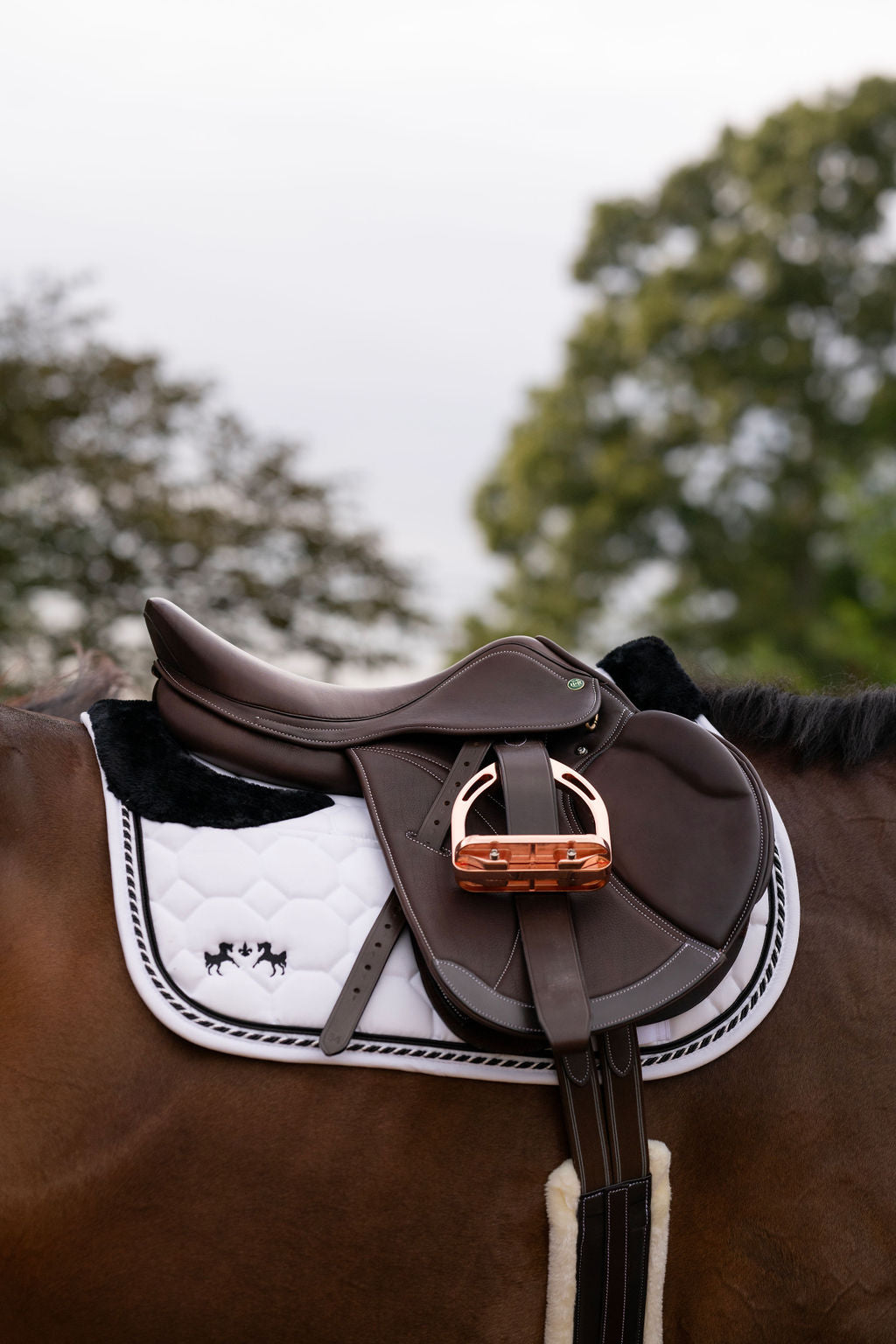 Henri De Rivel Equipe Covered Close Contact IGP Saddle - image 5