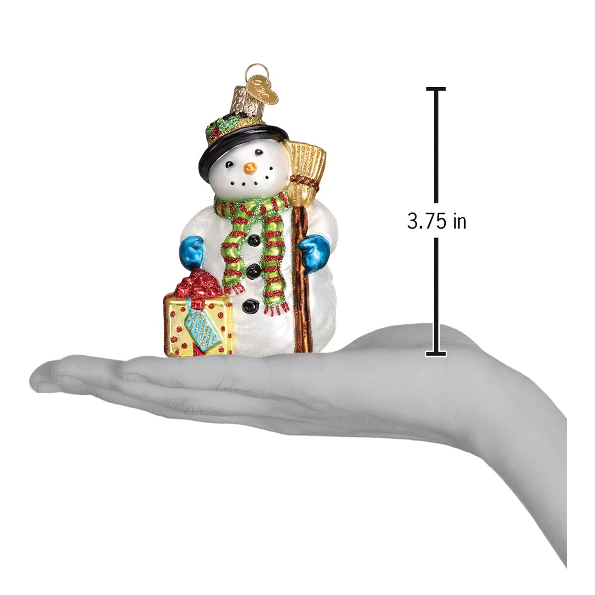 Gleeful Snowman Ornament - Southlake Paws