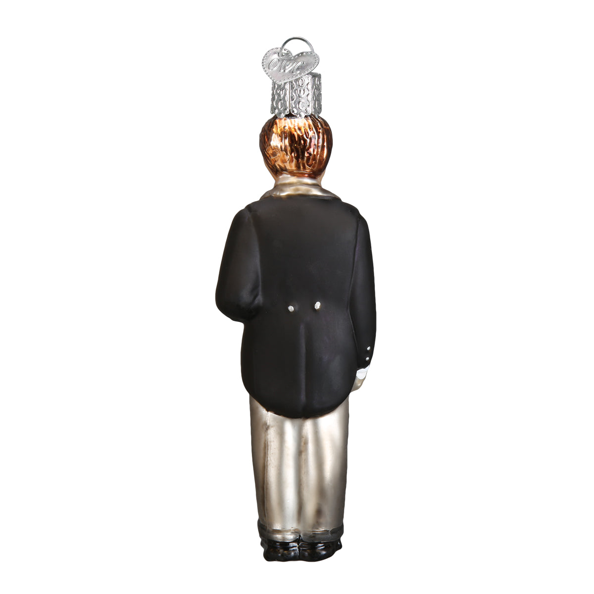 Groom - Brunette Ornament - Southlake Paws