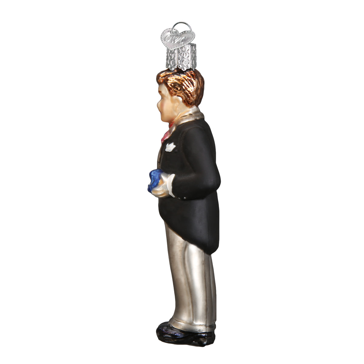 Groom - Brunette Ornament - Southlake Paws
