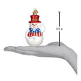 Load image into Gallery viewer, Patriotic Snowman Ornament - Southlake Paws
