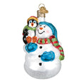 Load image into Gallery viewer, Snowman With Penguin Pal - Southlake Paws

