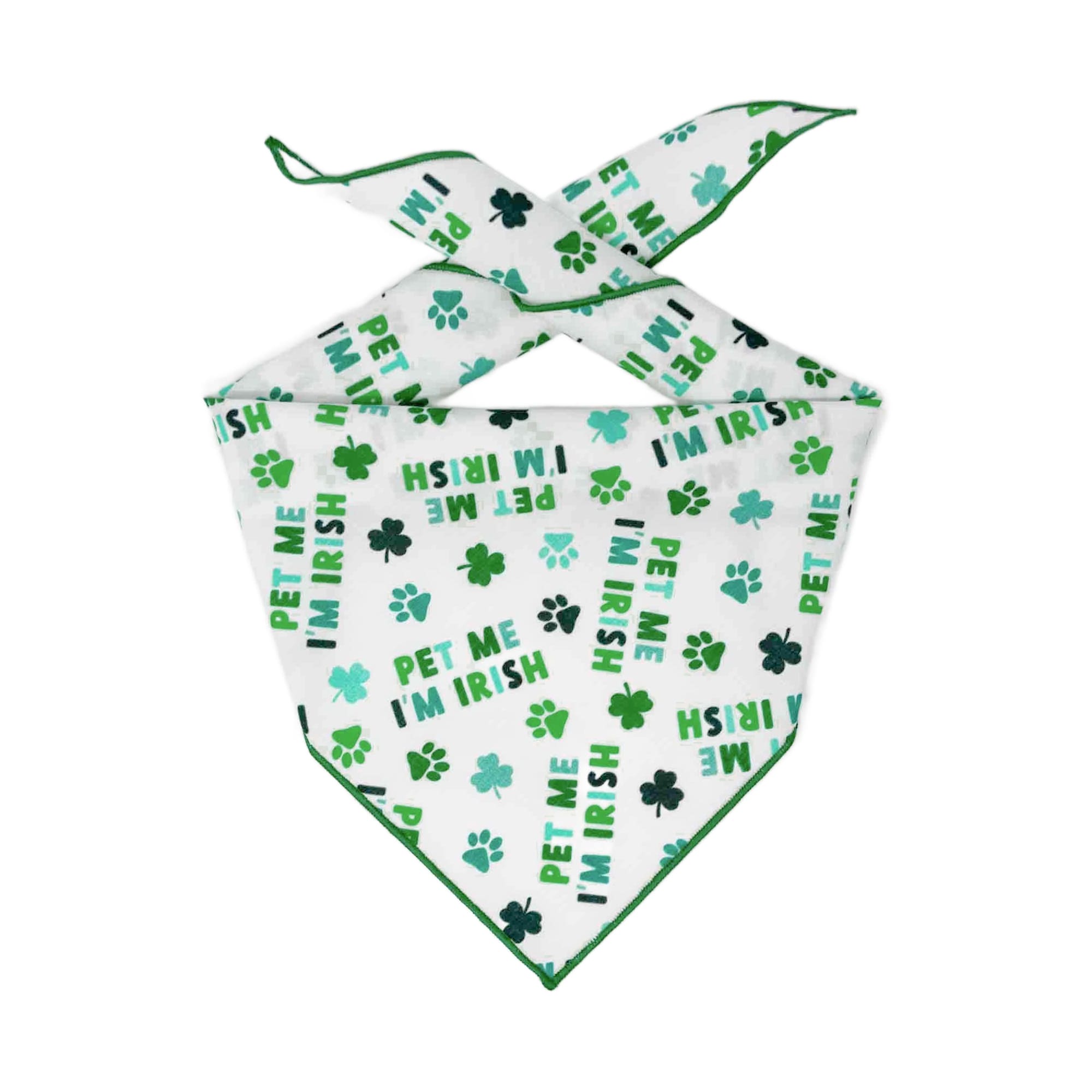 St Patrick's Day Bandana | St Paddy | Pet Me I'm Irish - Southlake Paws