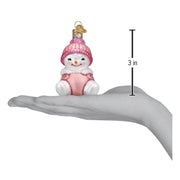 Snow Baby Girl Ornament