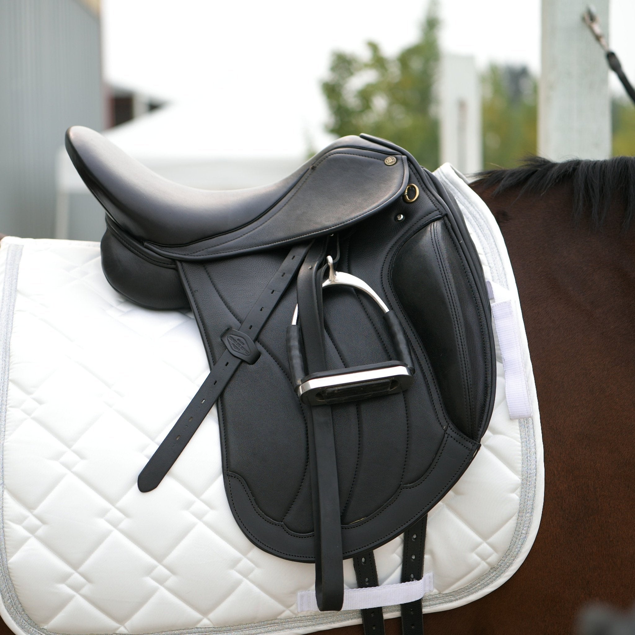 Henri De Rivel Parisian Monoflap IGP Dressage Saddle - image 9