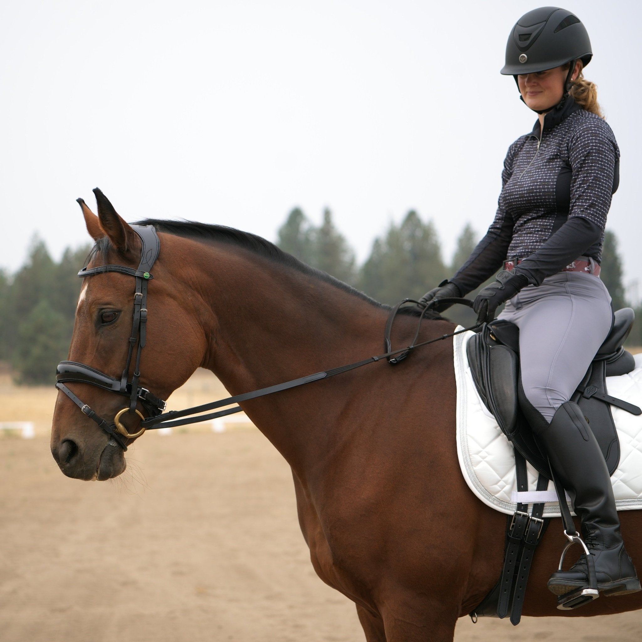 Henri De Rivel Parisian Monoflap IGP Dressage Saddle - image 8