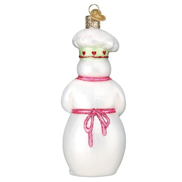 Snow Woman Chef Ornament - Southlake Paws