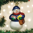 Load image into Gallery viewer, USPS Snowman Ornament - Southlake Paws
